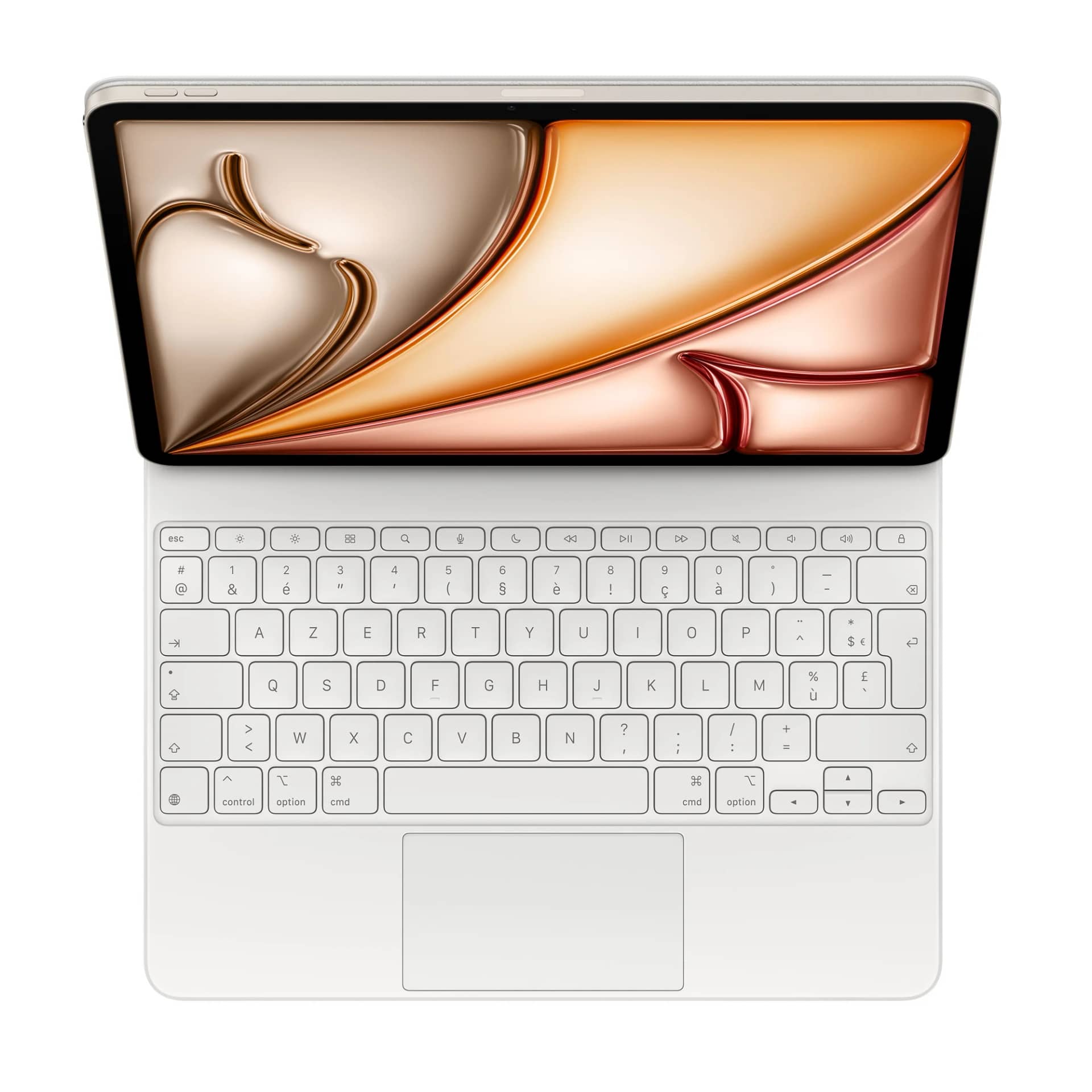 Magic Keyboard pour iPad Air 13" (M4) Blanc – photo principale