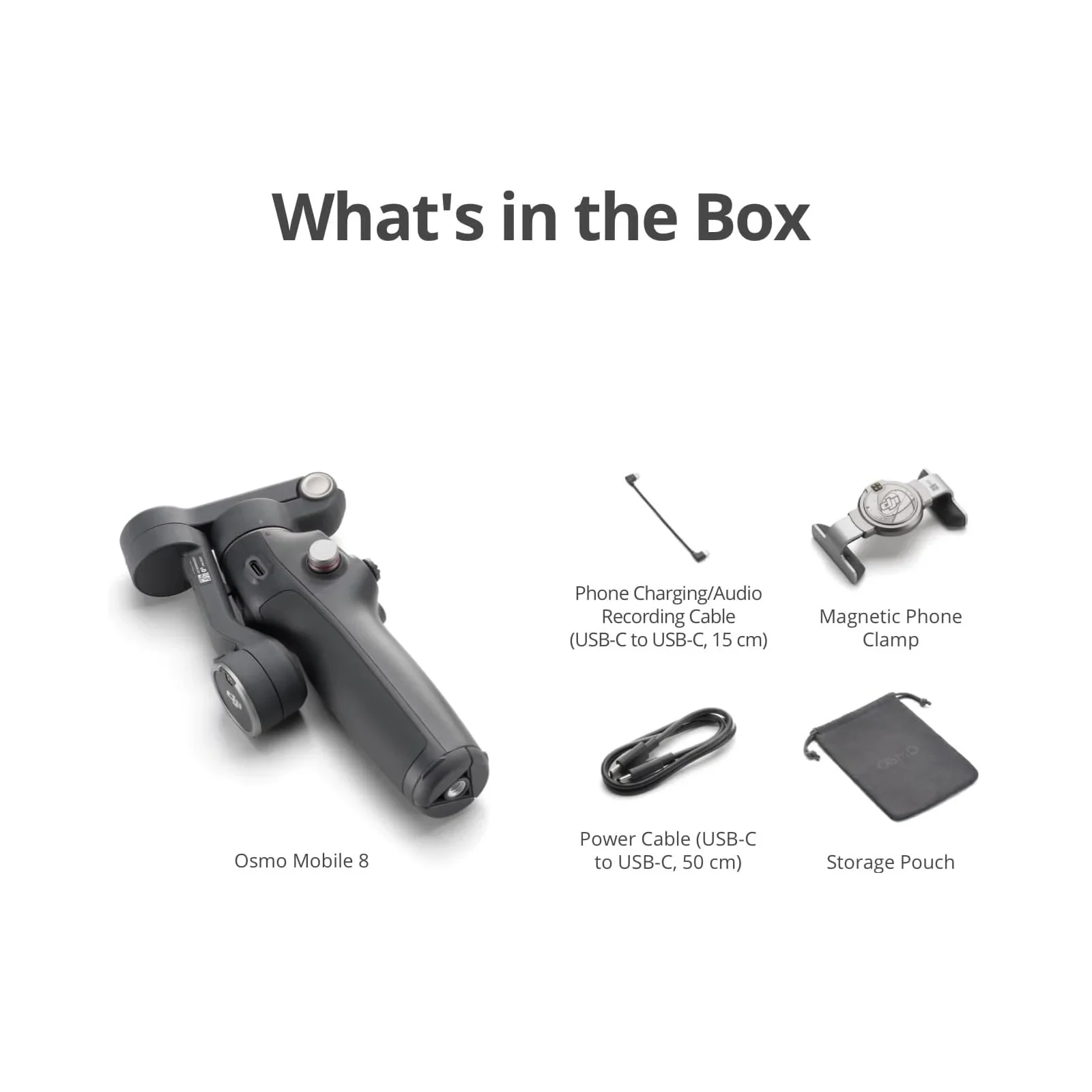 DJI Osmo Mobile 8 – vue 1