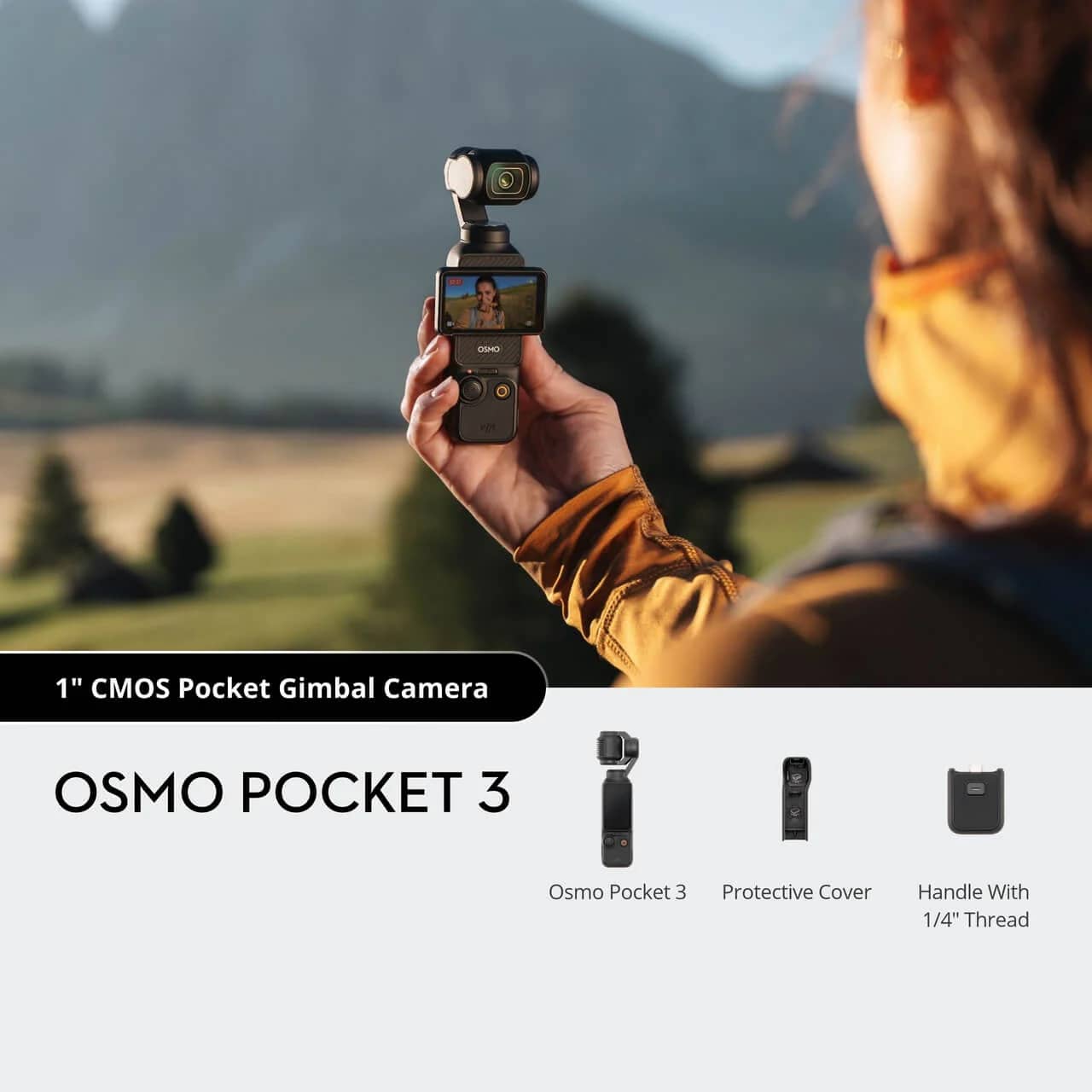 DJI OSMO POCKET 3 – vue 1