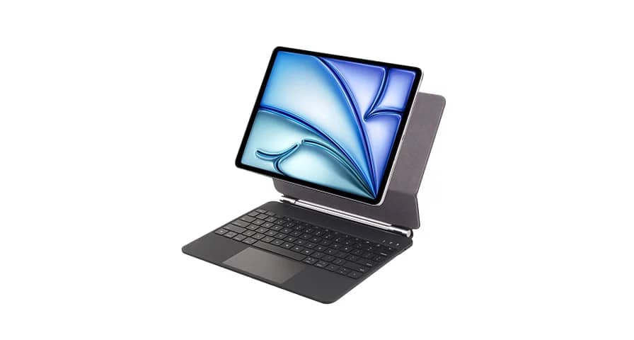 Green Lion Magic Keyboard Case | iPad Air 13″ Vert – vue 1
