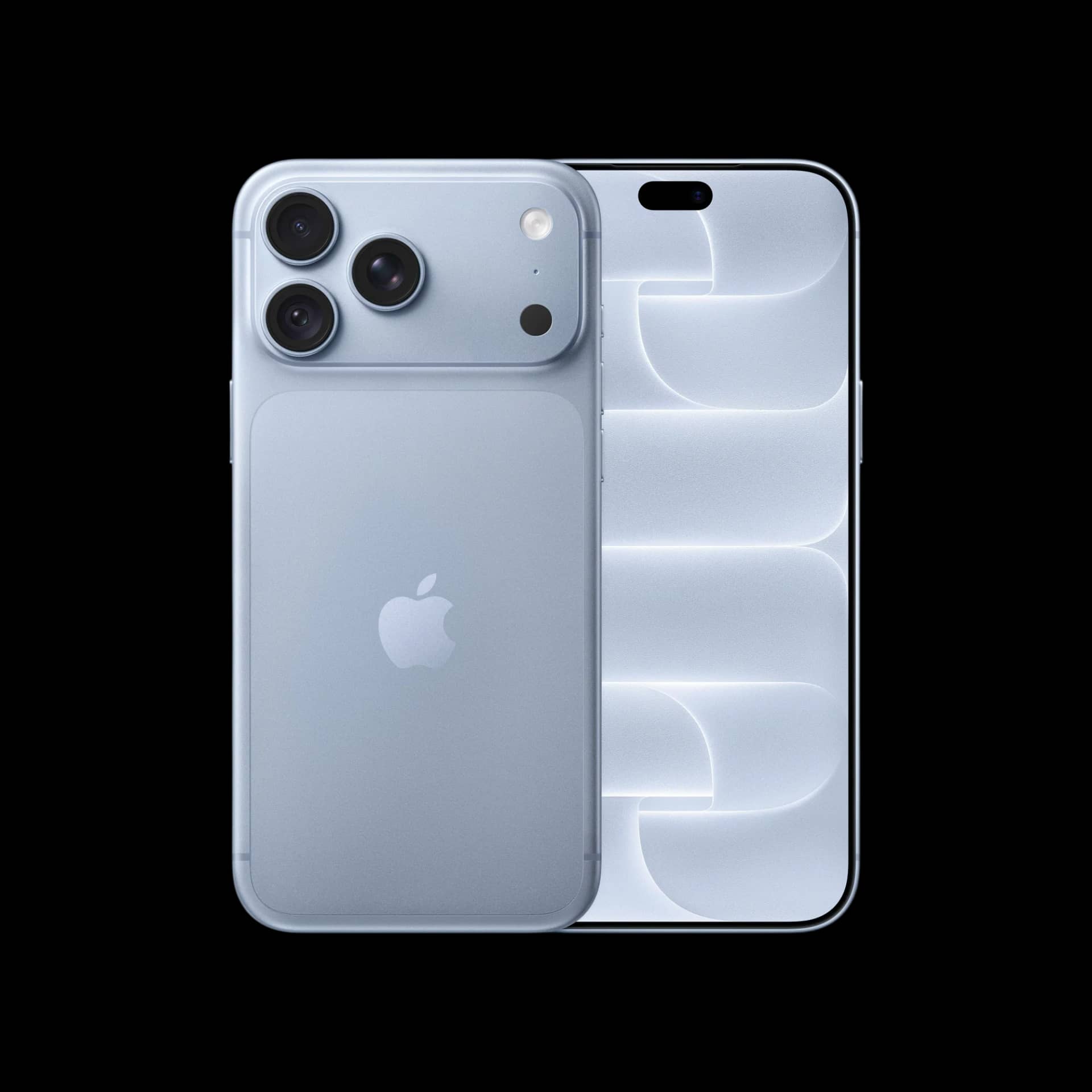 iPhone 18 Pro Max Bleu glacier – vue 1