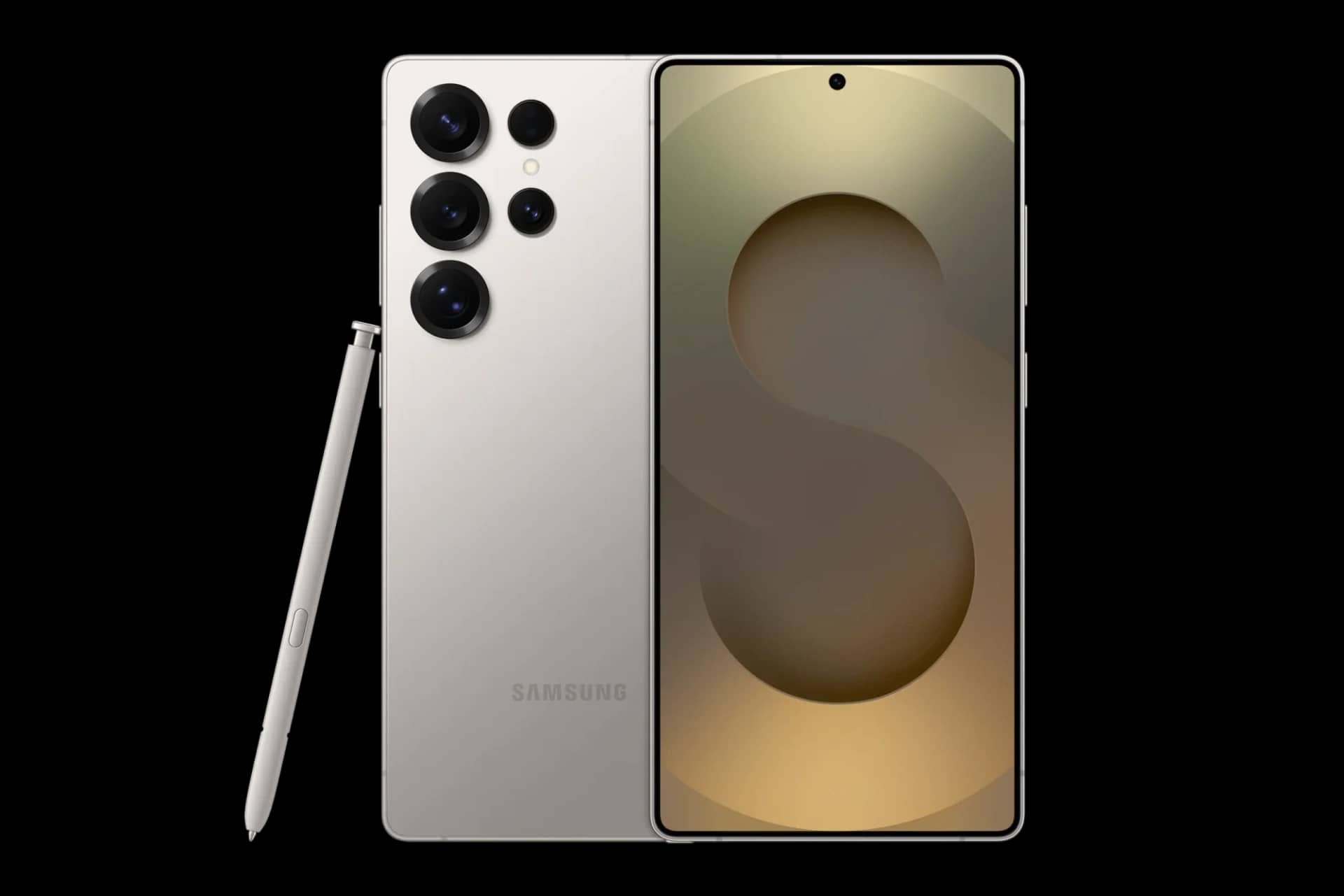 Samsung Galaxy S25 Ultra Titane gris – vue 1