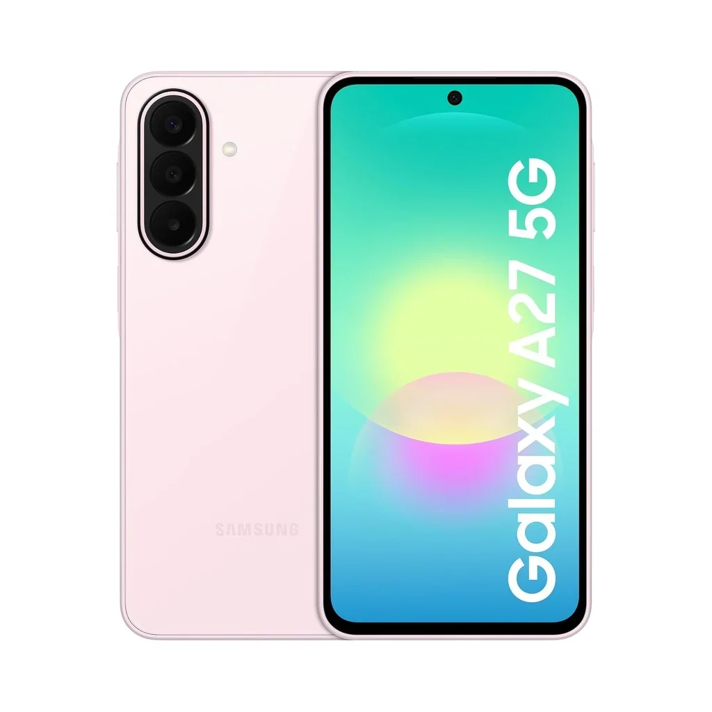 Samsung Galaxy A27 5G Rose – vue 1