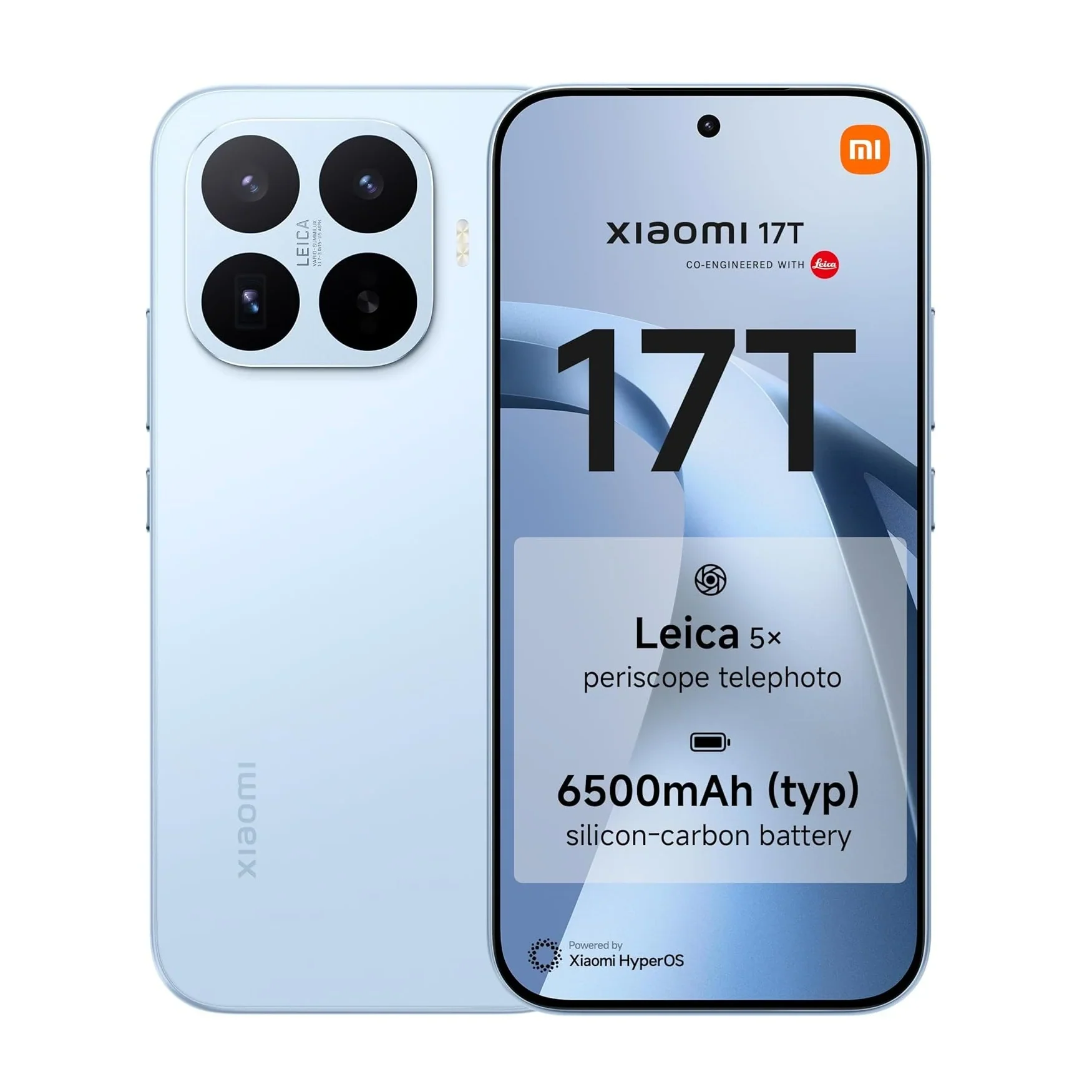 Xiaomi 17T 5G Bleu – vue 1